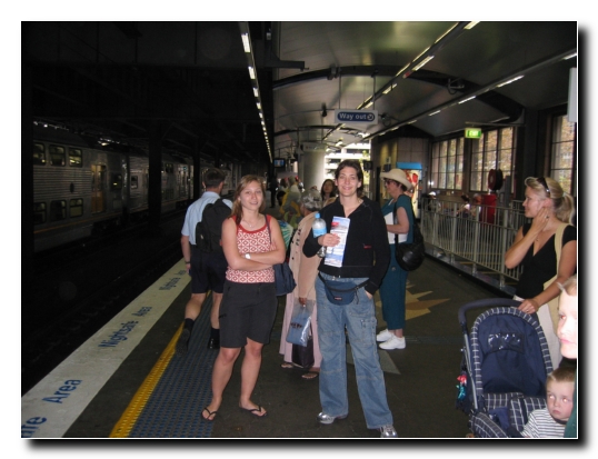 13 Bahnfahren in Sydney